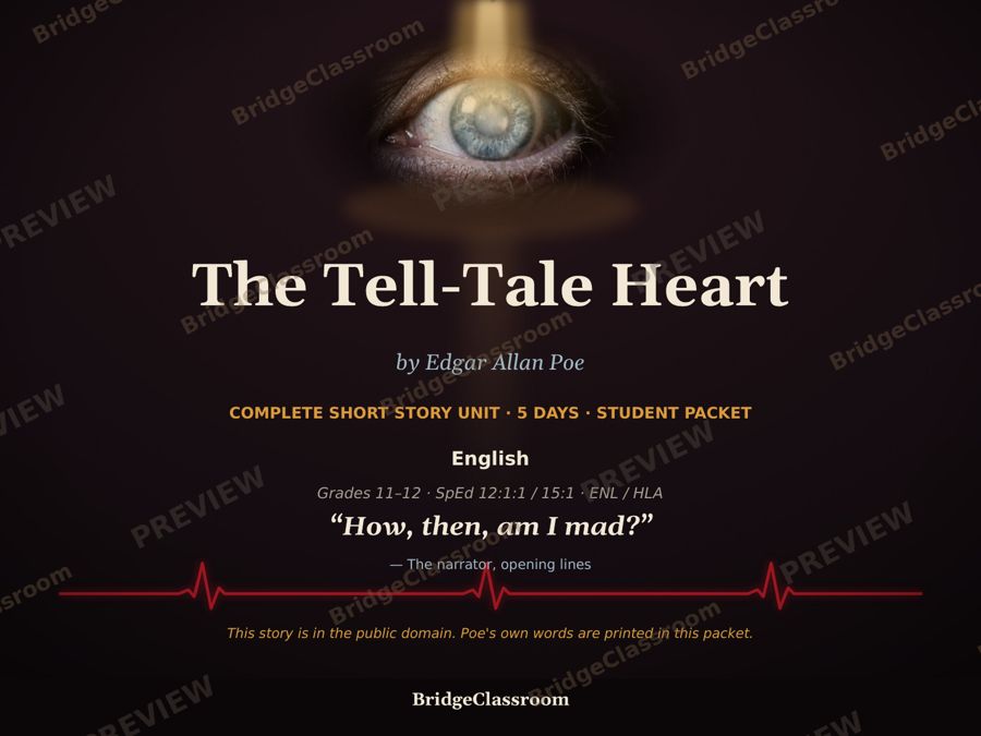 The Tell-Tale Heart unit cover