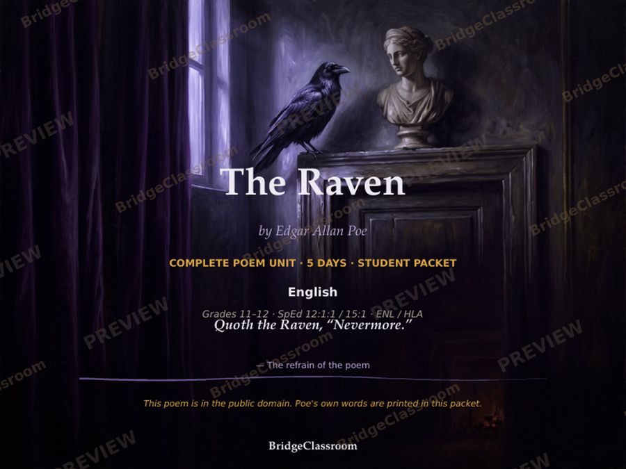 The Raven unit cover